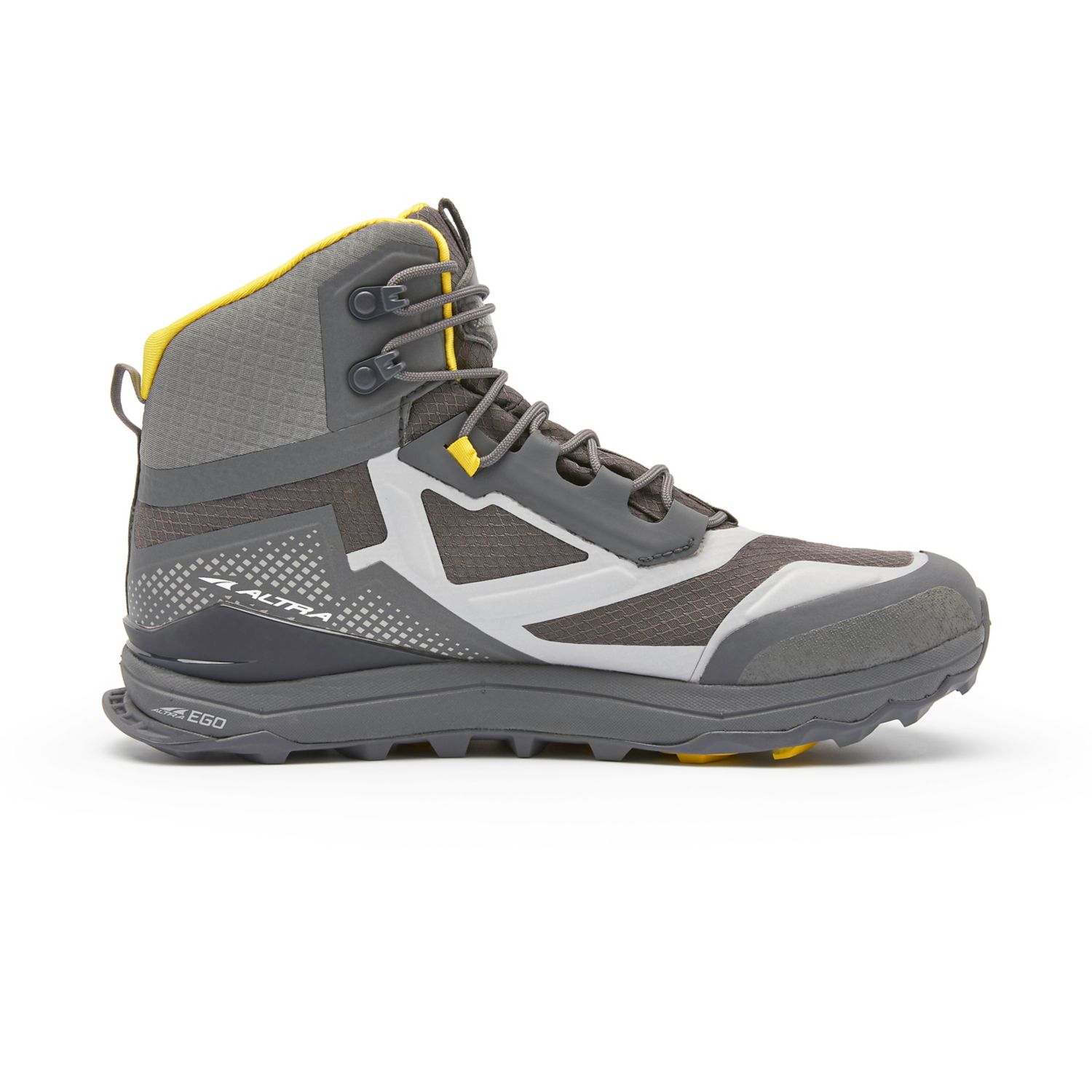 Bocanci Drumetie Altra Lone Peak All-wthr Mid-High Barbati Gri Galbeni | Romania-30265879