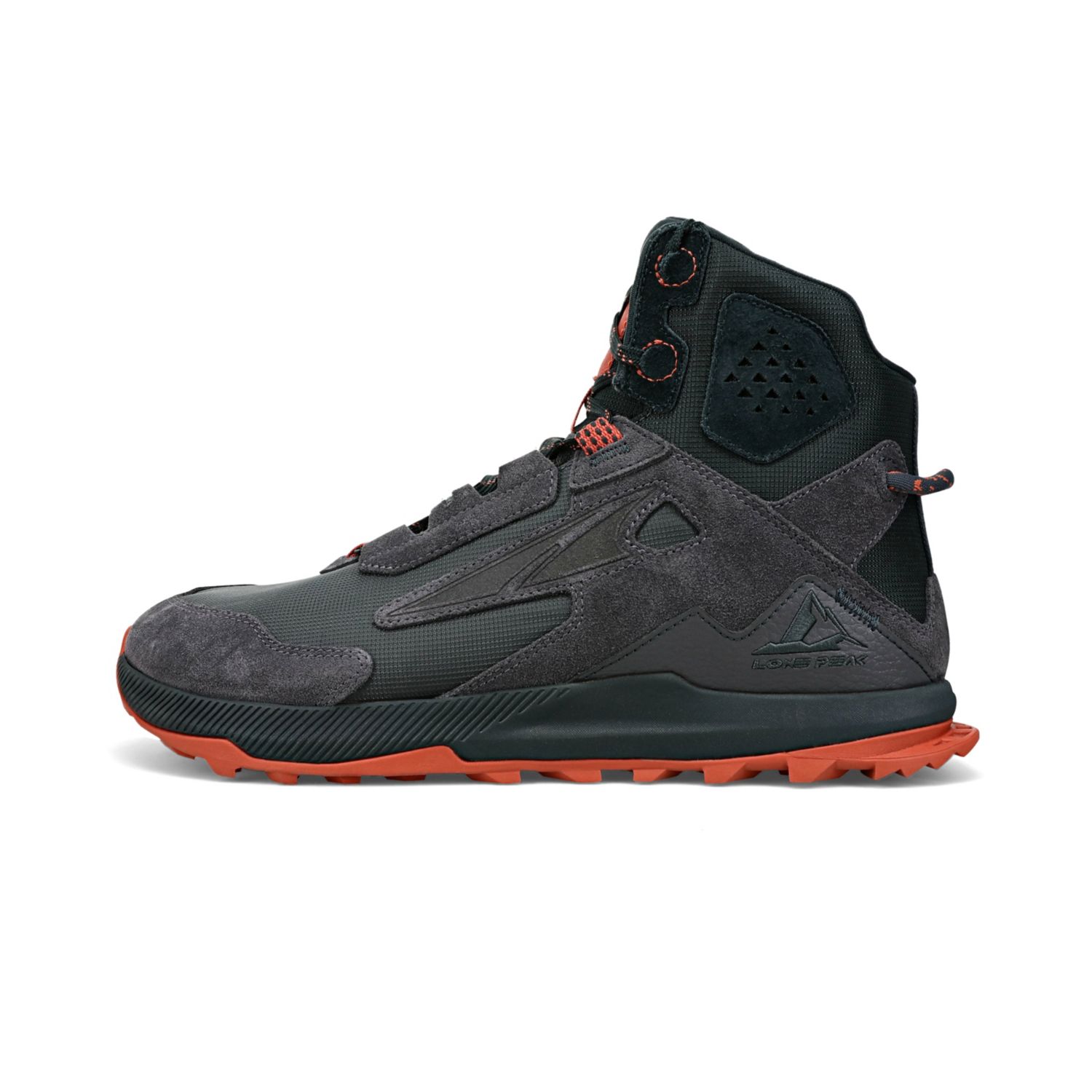 Bocanci Drumetie Altra Lone Peak Hiker 2 Barbati Negrii Gri | Romania-84936529