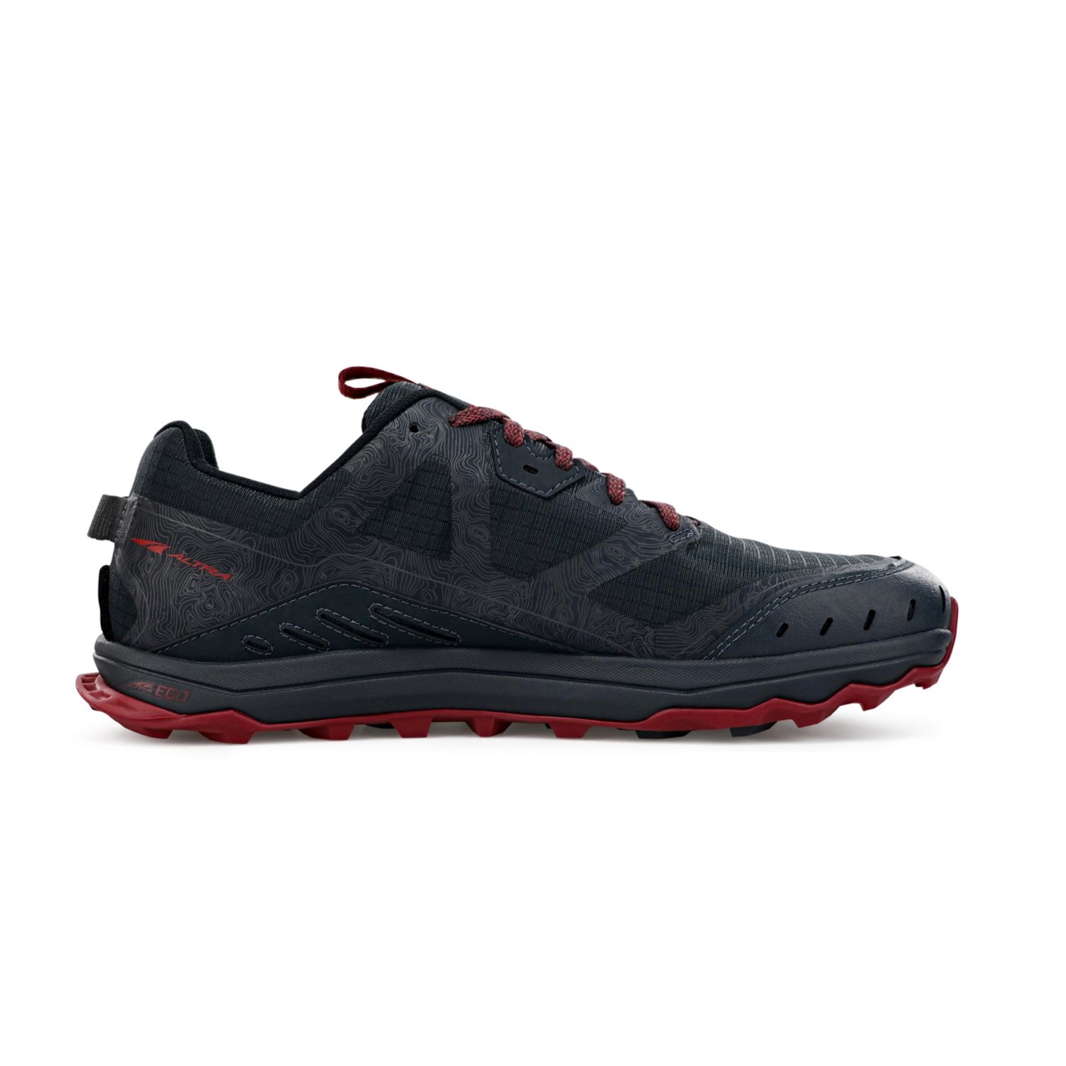 Pantofi Alergare Trail Altra Lone Peak 6 Barbati Negrii Gri | Romania-96234019