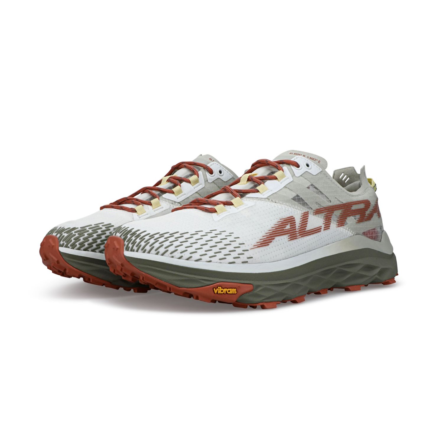 Pantofi Alergare Trail Altra Mont Blanc Dama Albi | Romania-46078299