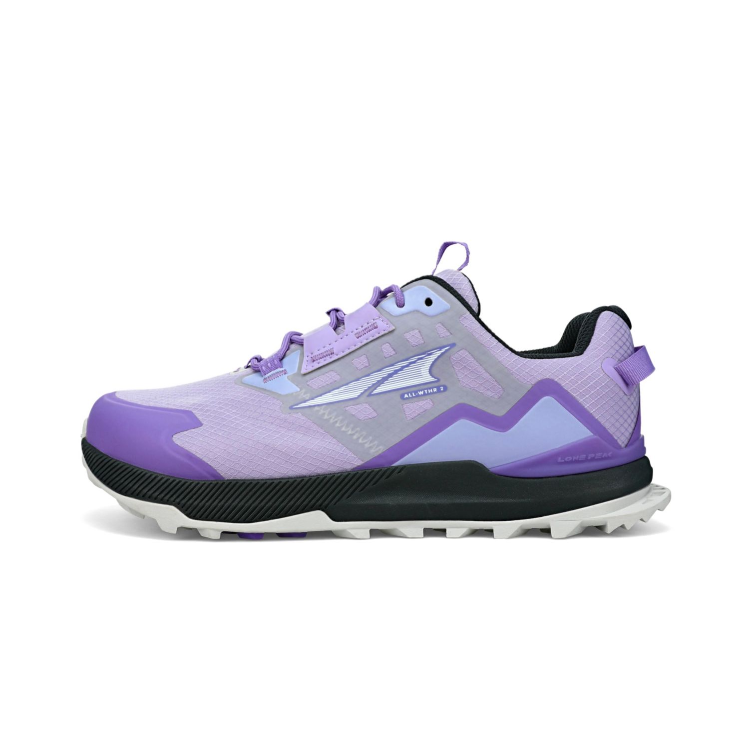 Pantofi Drumetie Altra Lone Peak All-wthr Low 2 Dama Gri Violet | Romania-71650299