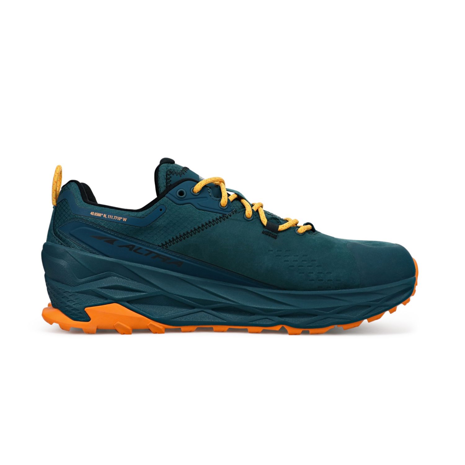 Pantofi Drumetie Altra Olympus 5 Hike Low Gtx Barbati Turcoaz Inchis | Romania-90268419